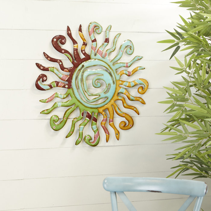 Bungalow Rose Metal Abstract Wall Decor Wayfair